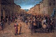 Francesco Granacci Entry of Charles VIII into Florence Sweden oil painting artist